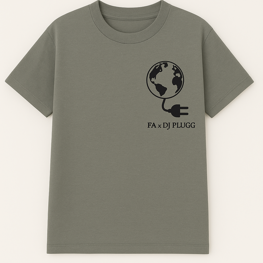 FA x DJ PLUG gray Colab